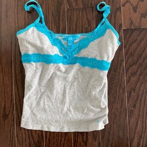 Abercrombie & Fitch size S gray crop top cami